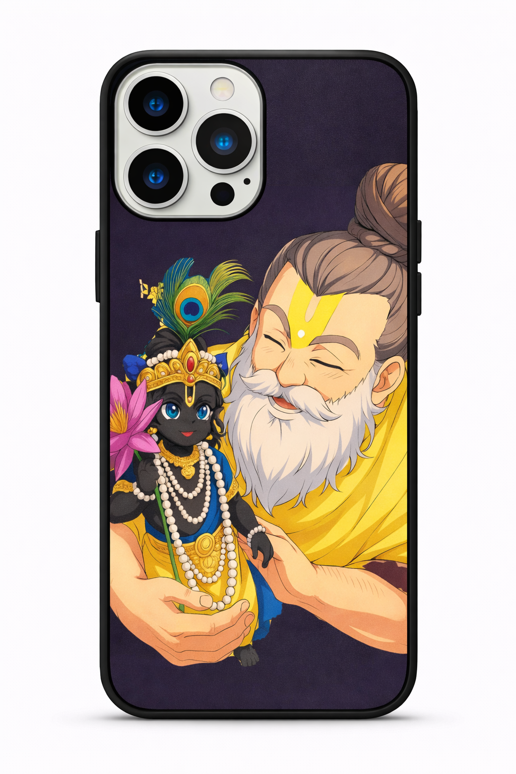 Premanandji with Balkrishna Mobile Back Cover