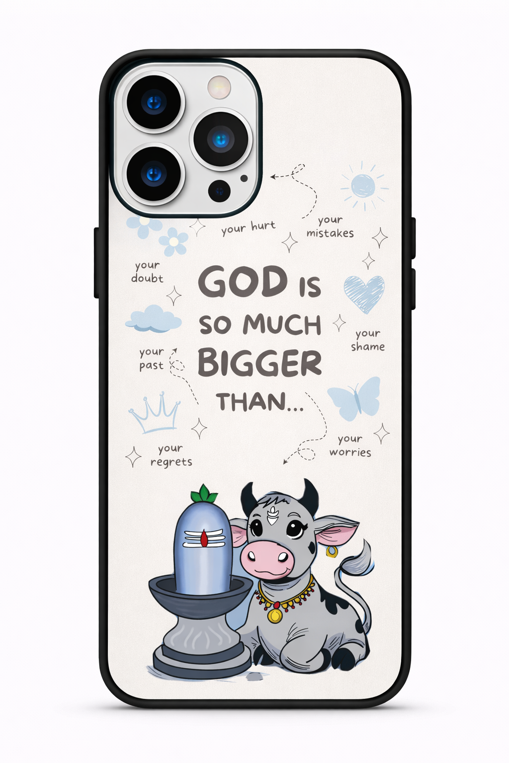 Shiv with Nandi Mobile Back Cover