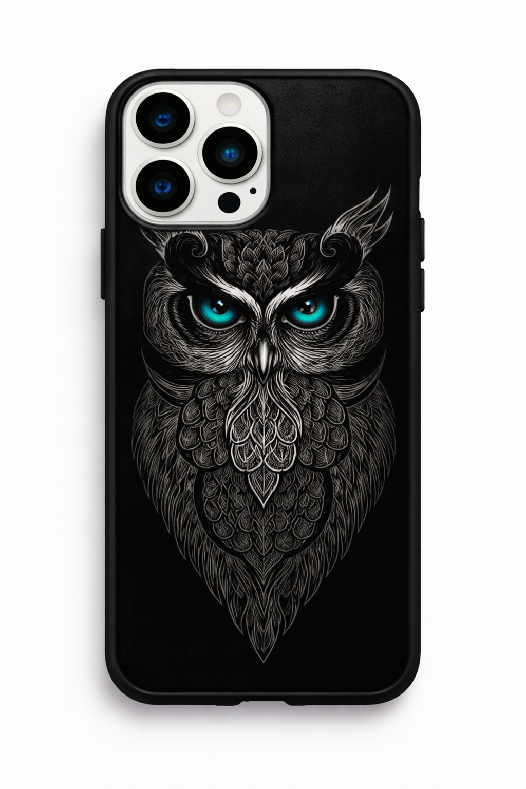 Intimidating Owl Mobile Back Cover