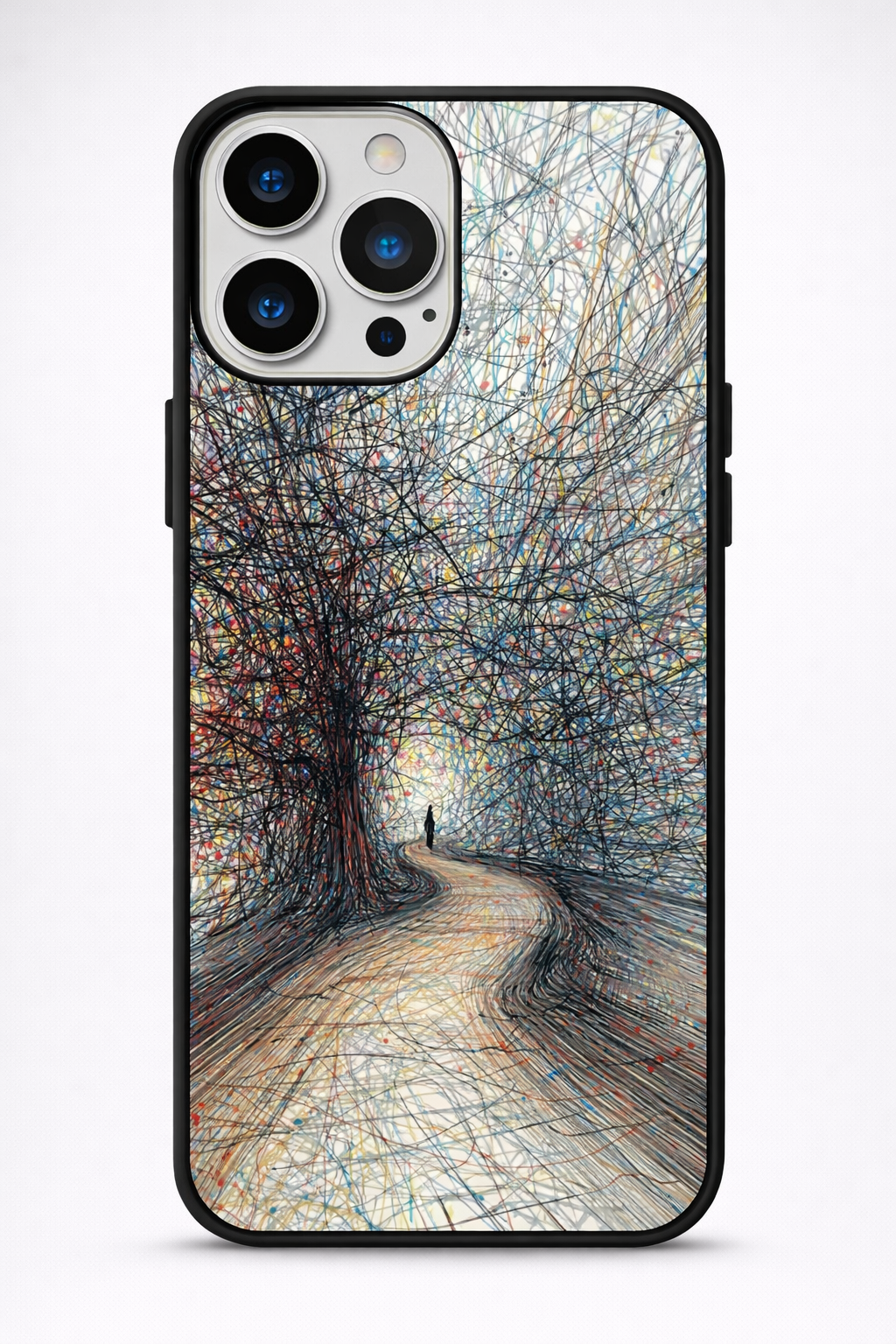 Stringed Path Mobile Back Cover