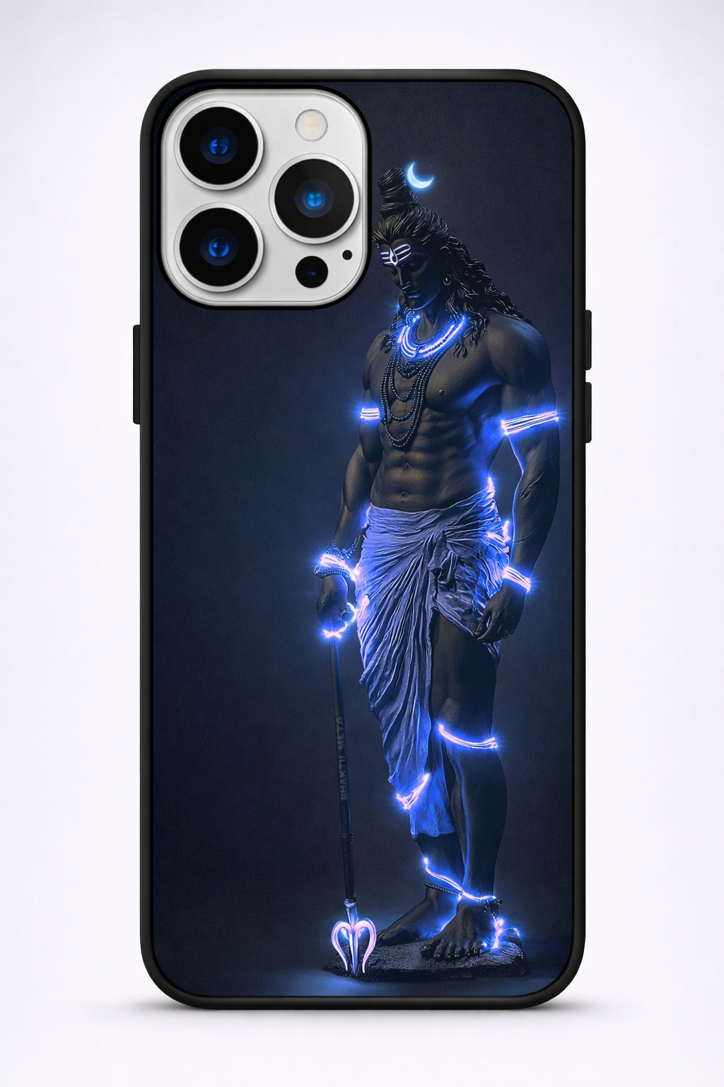 Glowing Shiva Mobile Back Cover
