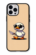 Duck with Knife Mobile Back Cover