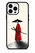 Skeleton Samurai Mobile Back Cover